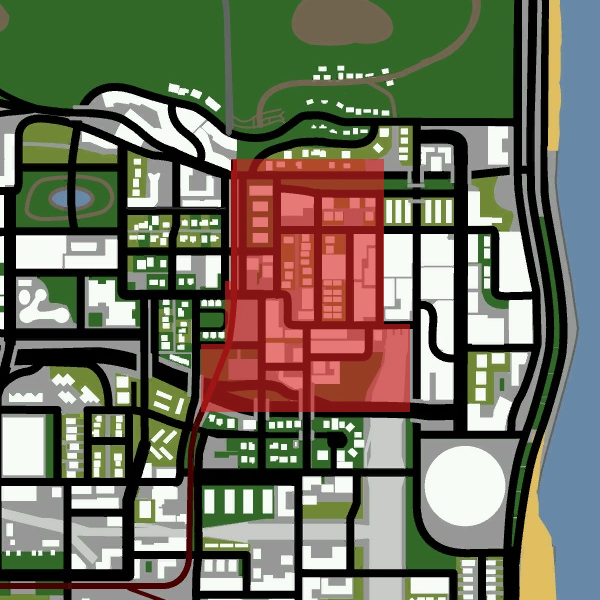 GTA San Andreas Tags locations in Los Santos