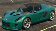 A carbon top Voltic in Grand Theft Auto V. (Rear quarter view)