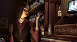 WaitressSteinWayBeertGarden-GTAIV.png (319 KB) The Barmaid serving drinks.