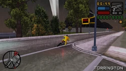 Arriving at The Big Shot Casino.