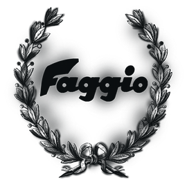 The Faggio logo on the graphic of the Faggio Tattoo.
