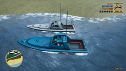 The Ghost sailing alongside a , as seen in  -&nbsp;