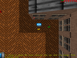 Answering the phone, the contact informs the protagonist that Yu Pong has been killed and his car impounded by the SAPD with the drugs stashed in it. The protagonist is asked to steal an SAPD Squad Car to get access to the impound yard.