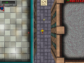 Going through a shortcut in the nearby alley. (Optional)