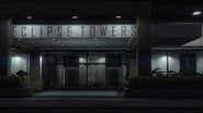 Eclipse Towers entrance on Next Gen Consoles and PC.