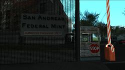 Entrance signage.