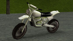 Black Rockstar Moto Cross for GTA San Andreas