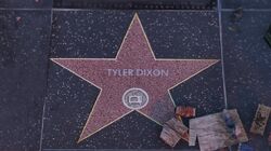 Tyler Dixon's star on the Vinewood Walk of Fame.