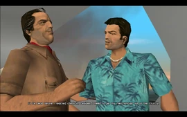 Cortez tells Tommy that he would be assassinated before he could even reach the check-in, and even if he wouldn't be, he still has a lot of merchandise he needs to get out of the country.