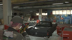 Search the clubhouse for the weapons