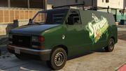 A Sprunk Xtreme Pony in GTA V (Rear quarter view).