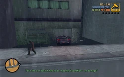 After the bomb has been defused, Claude has to take it back in mint condition.