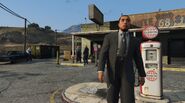 Vagos members at Los Santos Custom on Harmony