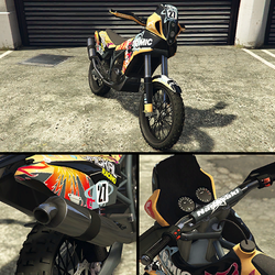 Nagasaki BF400 of GTA 5 - screenshots, features and a description of the  motorcycle