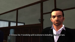 "...it seems his friendship with mobsters, including Toni Cipriani, have counted heavily against him in voters' eyes."