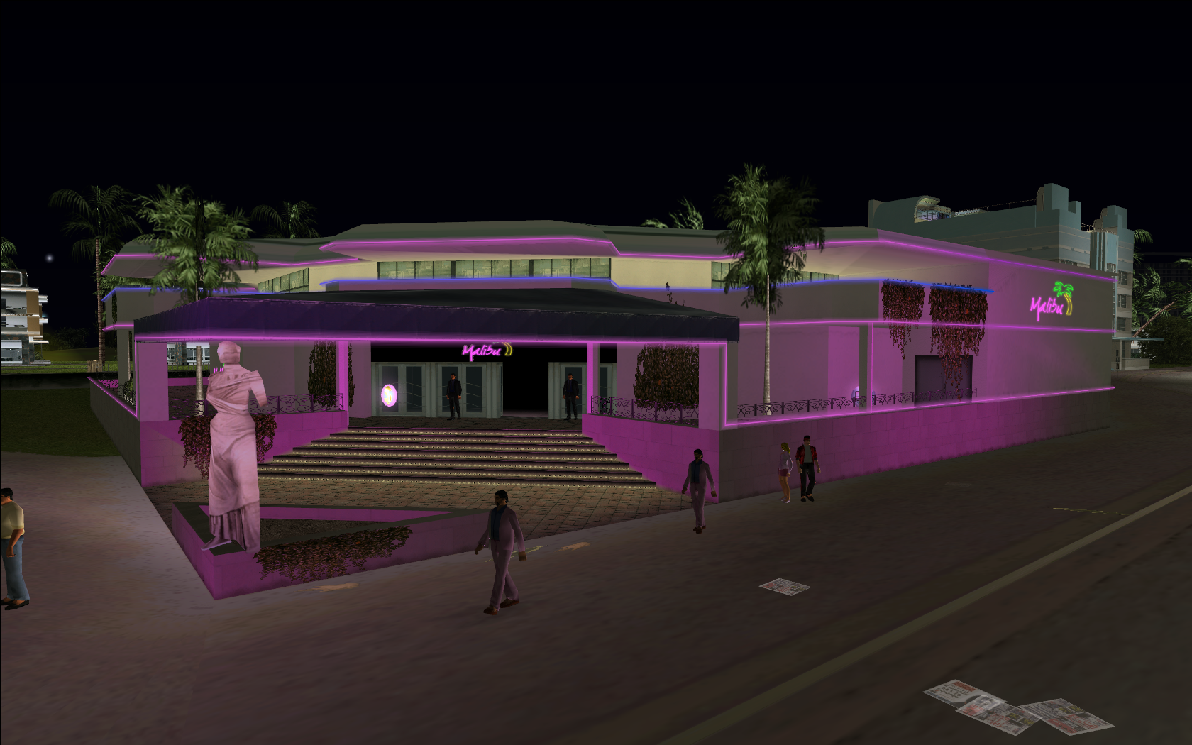 nightclub building exterior