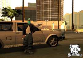 Promotional screenshot from the official website found in the "Varios Los Aztecas" section.