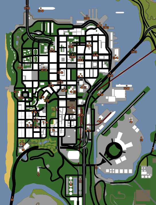 GTA San Andreas Camera Secret Location (Snapshots Location) 