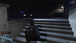 Collect the stashed weapons.