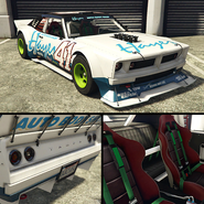 The Hotring Racer Drift Tampa on Southern San Andreas Super Autos.