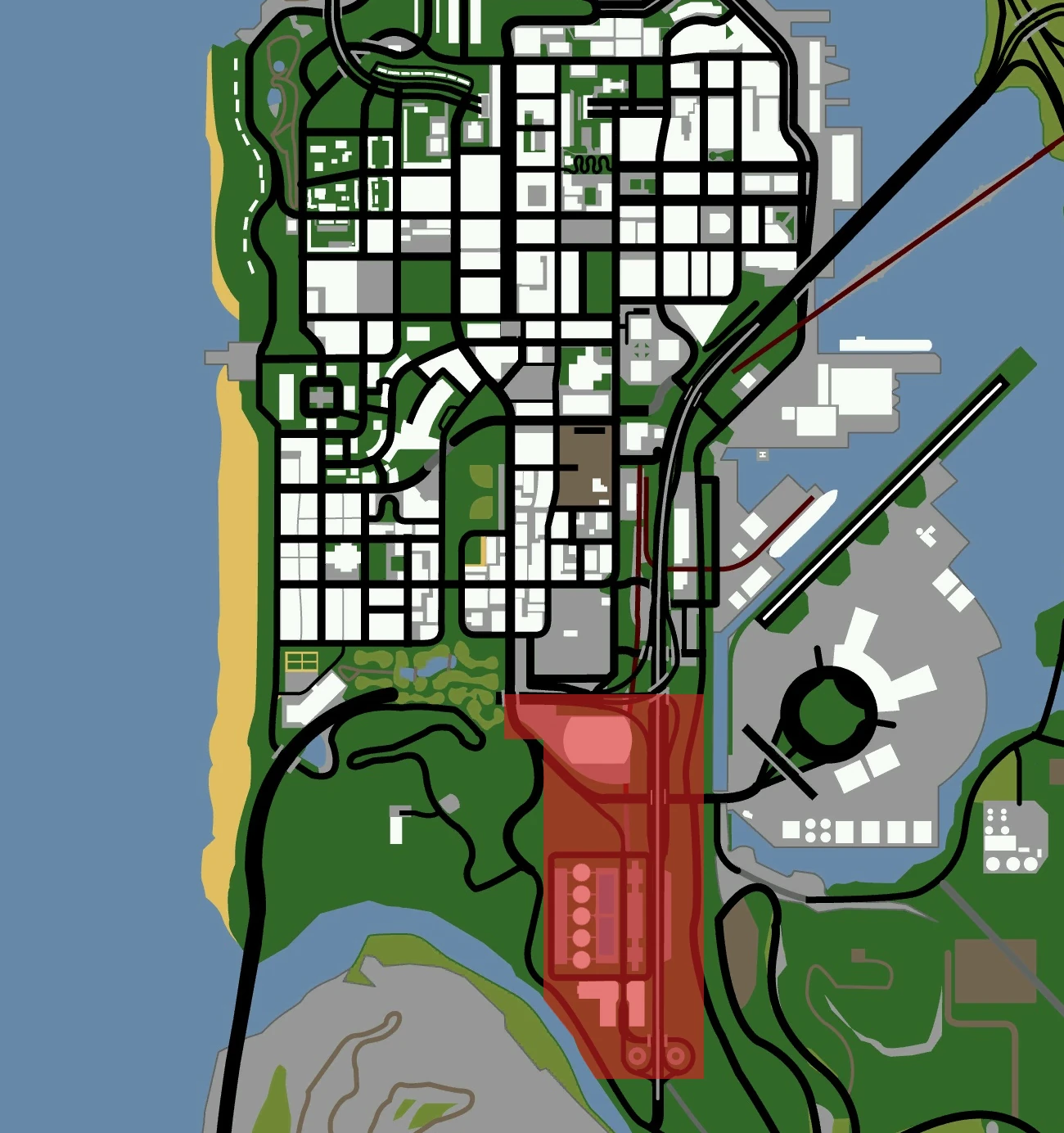 Карта снимков гта са