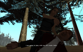 FirstBase-GTASA-SS23.png (1.69 MB) Carl says that he'll treat her rough, just like she likes it.