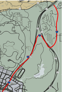 Interstate 1 Map