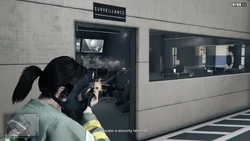 Locate a security terminal