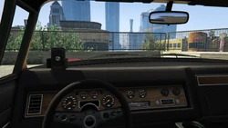 Driver's first-person view
