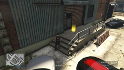 Enter the warehouse and find Lieberman