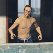 A model of a hostile NPC. (the Abandoned Motel location)