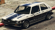A Club with a ProLaps livery in Grand Theft Auto Online. (Rear quarter view)