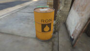 A RON oil barrel in Grand Theft Auto V.