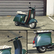 The Faggio on Southern San Andreas Super Autos.