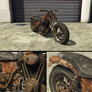 The Rat Bike on Southern San Andreas Super Autos.