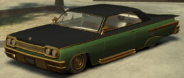 The "Jamaican" Voodoo driven by the Jamaican Posse in GTA IV.