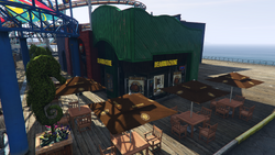 GTA V Map: Bean Machine Coffee - Del Perro Plaza - , The