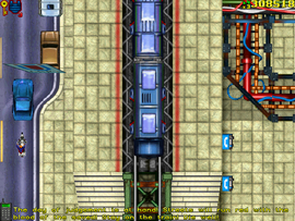 The contact tells the protagonist to stay inside the train and blow themselves up.