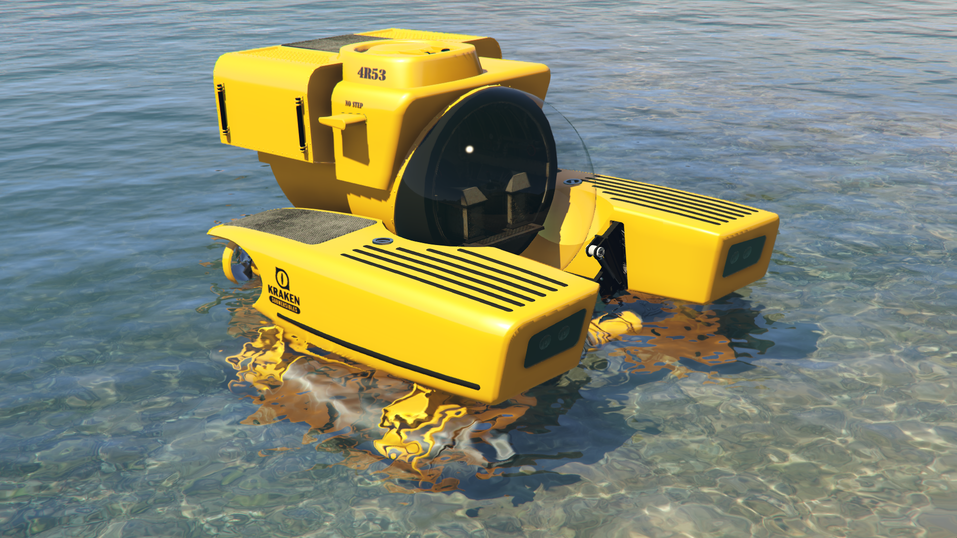 Submersível GTA 5 - screenshots, descrição e descrição do submarino