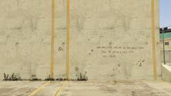 Wall in Bollingbroke.