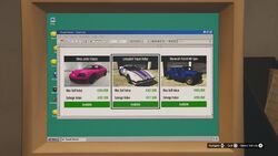 Salvage Yard Robberies vehicles.