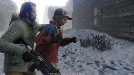 One the residents taken hostage by Trevor Philips before fleeing.