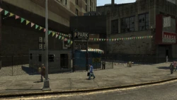 The Folsom Way car park.