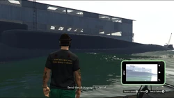 Sending the photograph to 