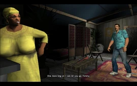 Poulet ignores Tommy and tells him that she needs a job done, and then she can let him go forever.