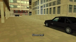 Toni orders the informant to hand over the report.