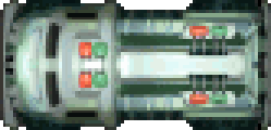 Unused green palette for the SWAT Van.