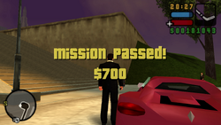 Mission passed! $700 awarded.