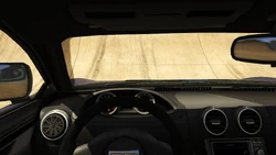 Driver's first-person view
