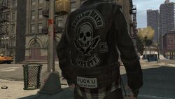 FULL SIZE ANGELS OF DEATH LIBERTY CITY MC Patch set biker